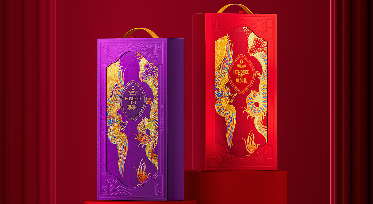 佰斯納特尊御禮堅果禮盒包裝設計